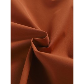 Women Solid Crew Neck Casual Sleeveless Dress With Pocket Women Solid Crew Neck Casual Sleeveless Dress With Pocket