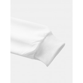 Mens Smile Face Chest Print Crew Neck Pullover Sweatshirts Mens Smile Face Chest Print Crew Neck Pullover Sweatshirts