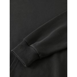 Mens Smile Letter Chest Print Kangaroo Pocket Drawstring Hoodies Winter Mens Smile Letter Chest Print Kangaroo Pocket Drawstring Hoodies Winter