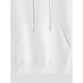 Mens Christmas Letter Back Print Kangaroo Pocket Drawstring Hoodies Winter Mens Christmas Letter Back Print Kangaroo Pocket Drawstring Hoodies Winter